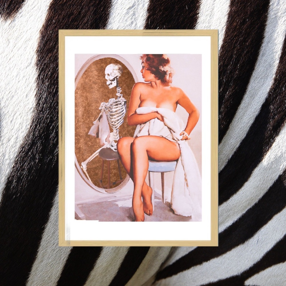 Dead AF Inside Art Print (Limited Edition)